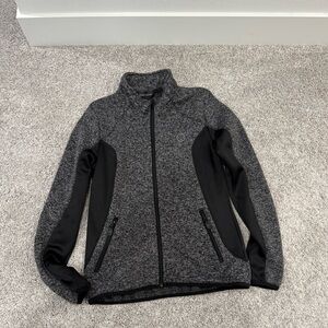 Roper WOMENS MELANGE CHARCOAL GREY TECH JACKET